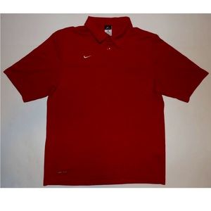 Nike Dri Fit Men's Shirt Red Size ( L )